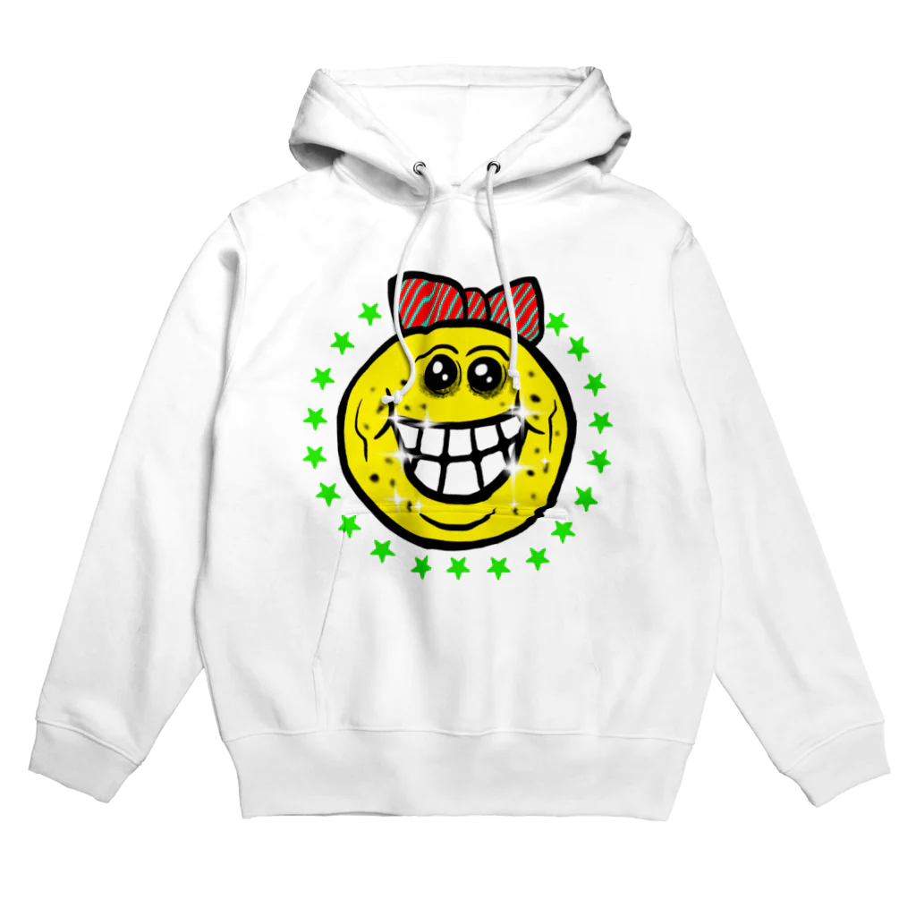 ぼんだぁの笑い太郎リボン付き Hoodie