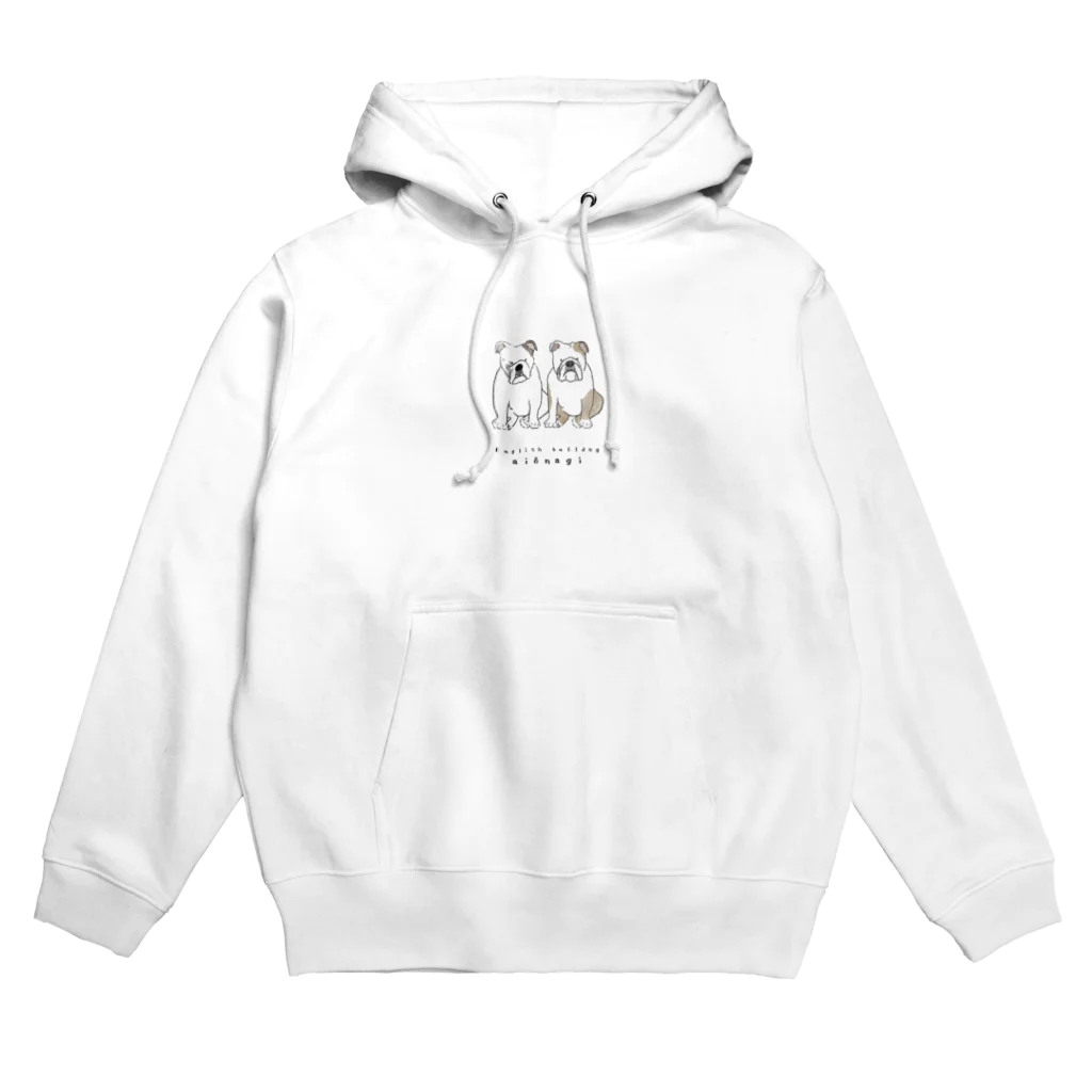 English bulldogあいなぎ🩷🩵のあいなぎパーカー Hoodie