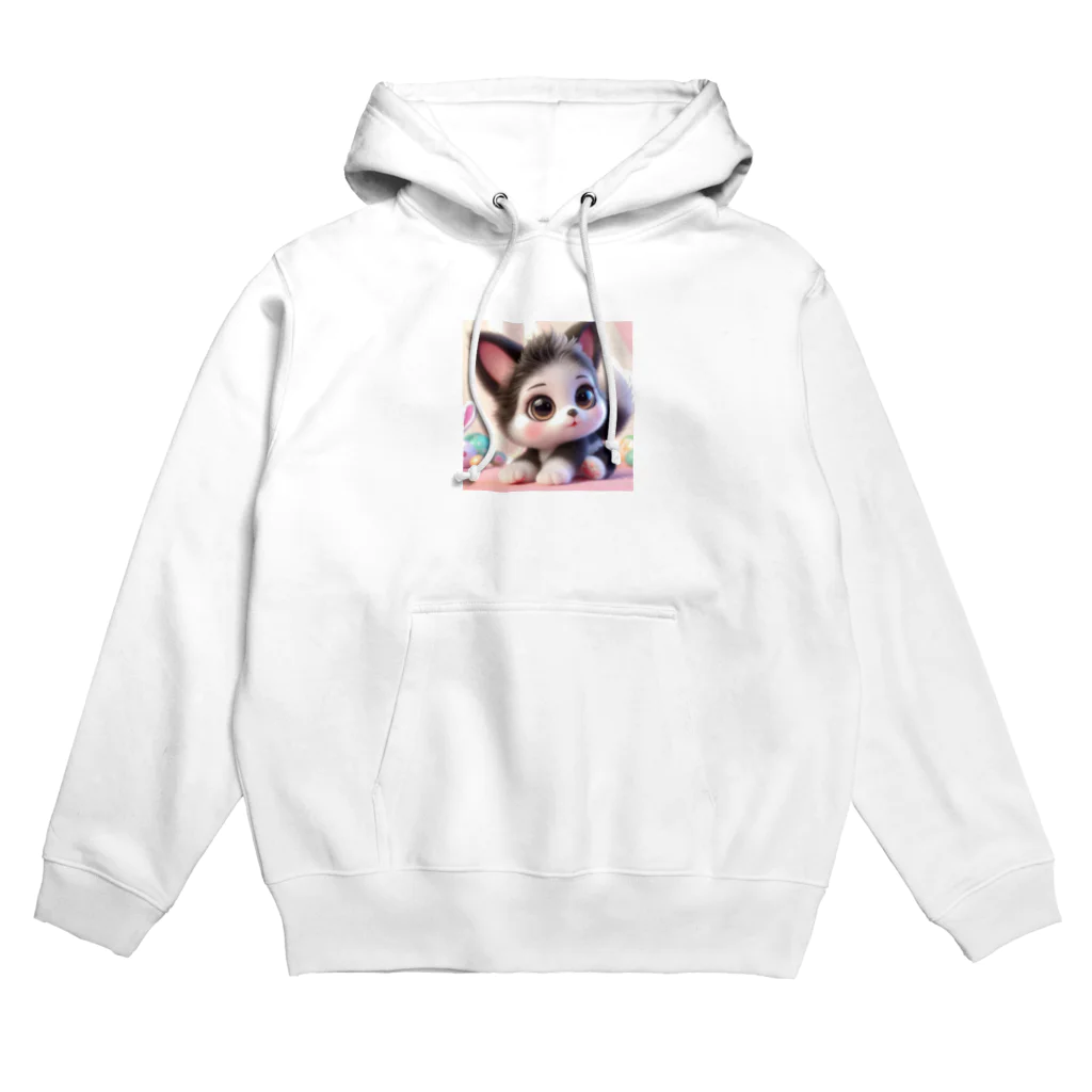 プリンゴブリンのかわしいいぬ4匹目 Hoodie