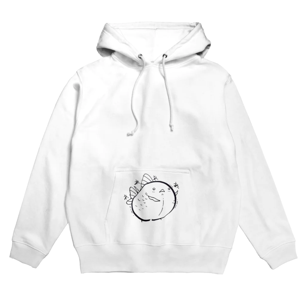 ラクガキ化け金魚のあっ Hoodie