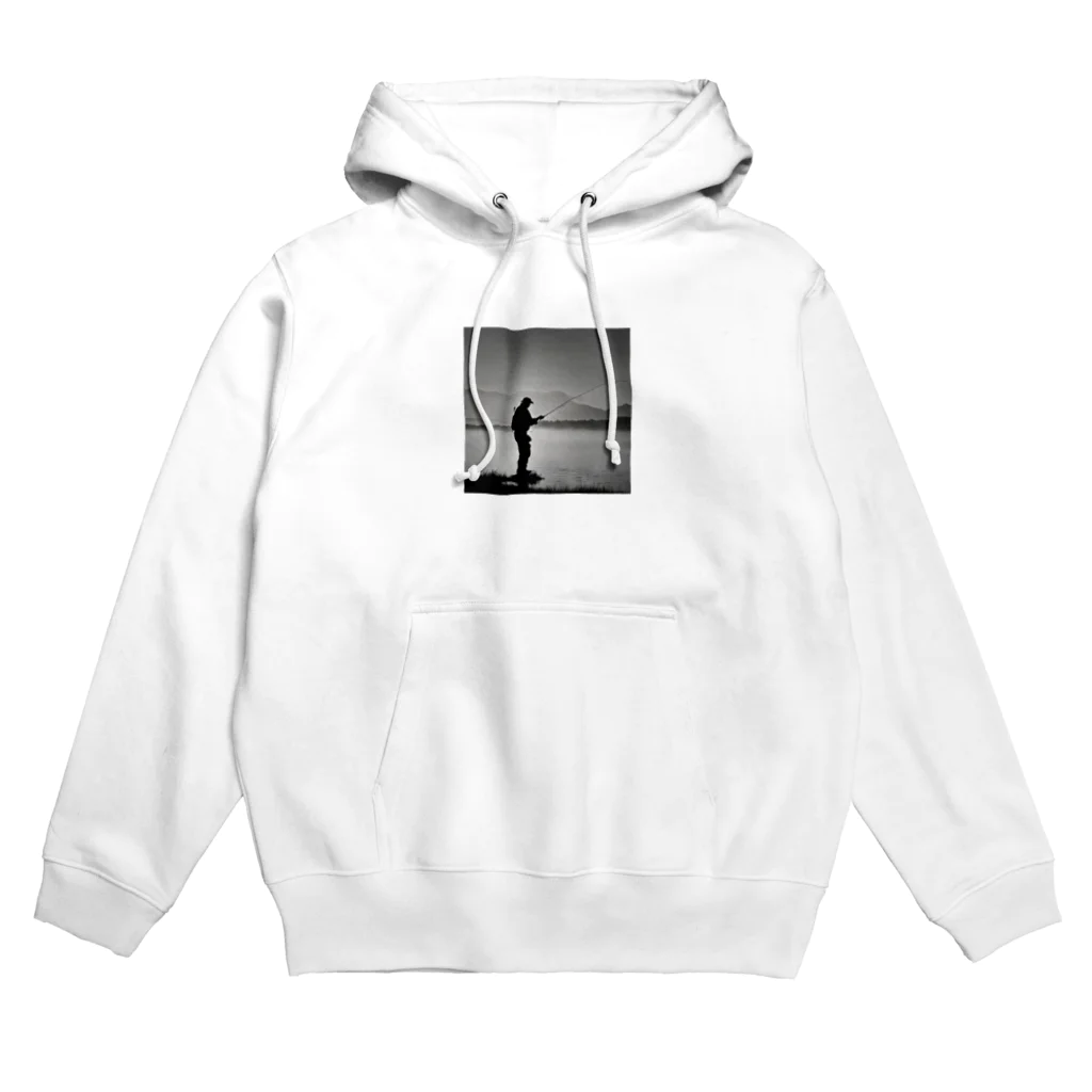 keiryuufly1214の朝焼けの釣り Hoodie