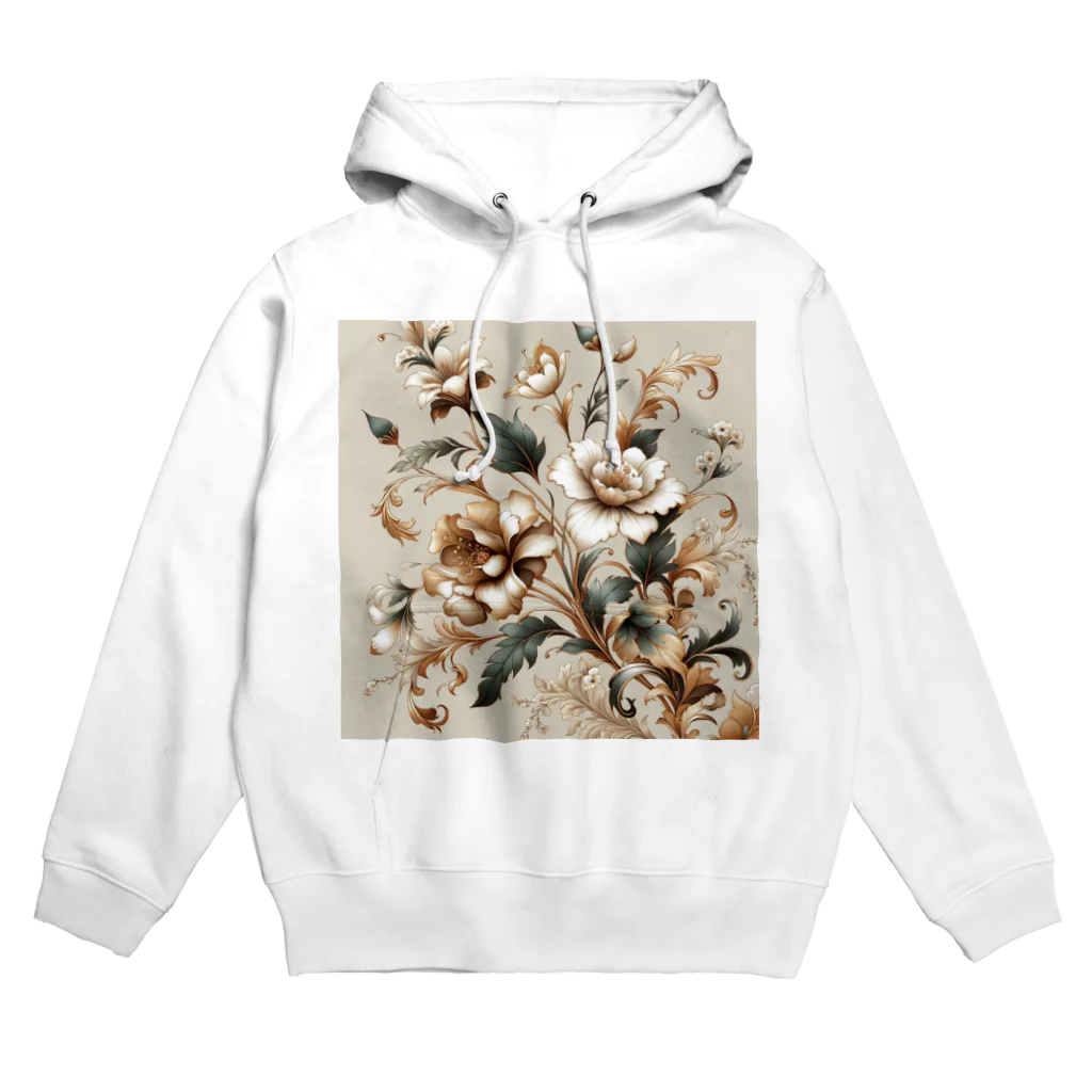 masa_innovatorのElegant Florals Hoodie