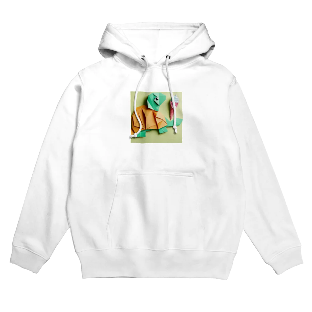 yumiceのice meets オリガミカメ Hoodie