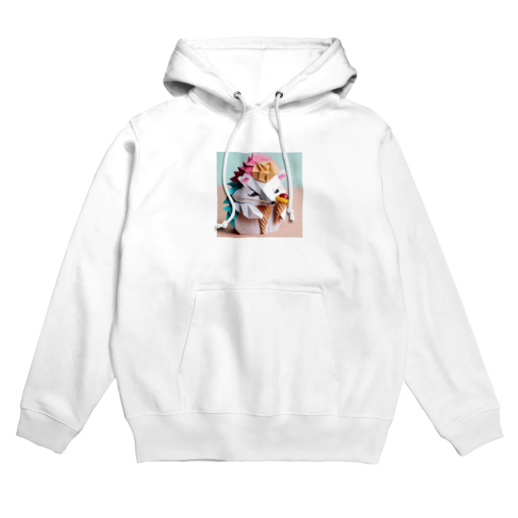 yumiceのice meets オリガミハリネズミ Hoodie