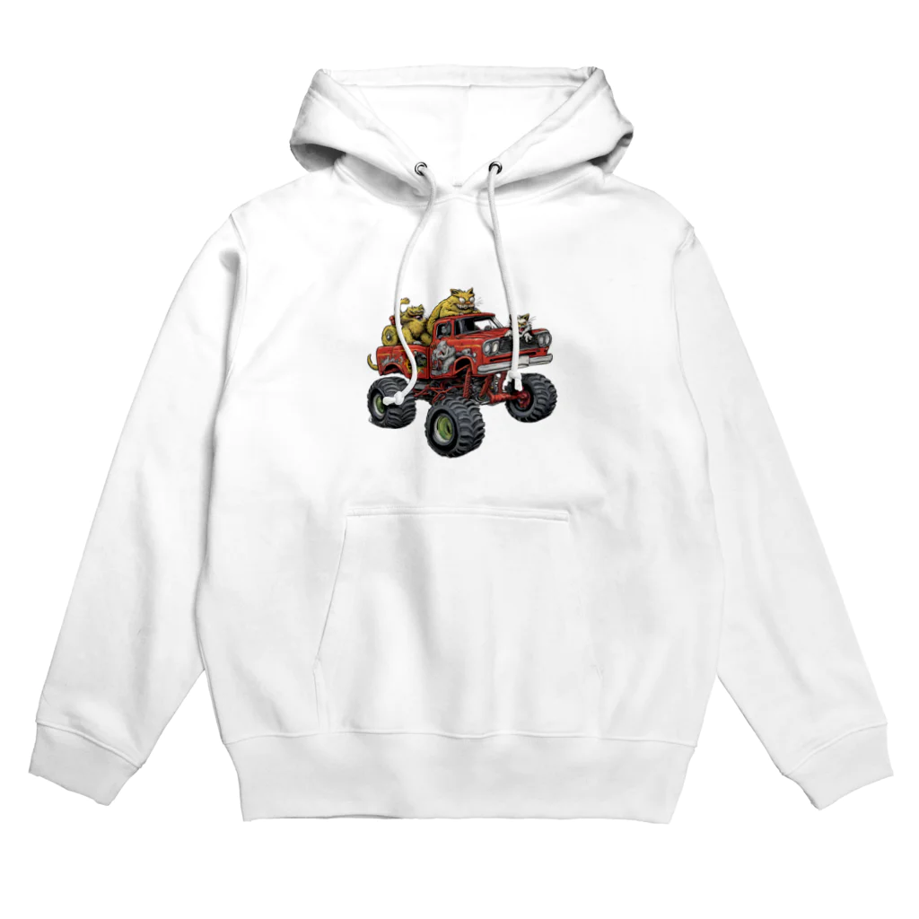 マッドシンのモンスタートラック　モンスター Hoodie