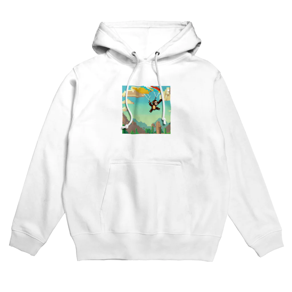 yuhi04のパラグライダーの猿 Hoodie