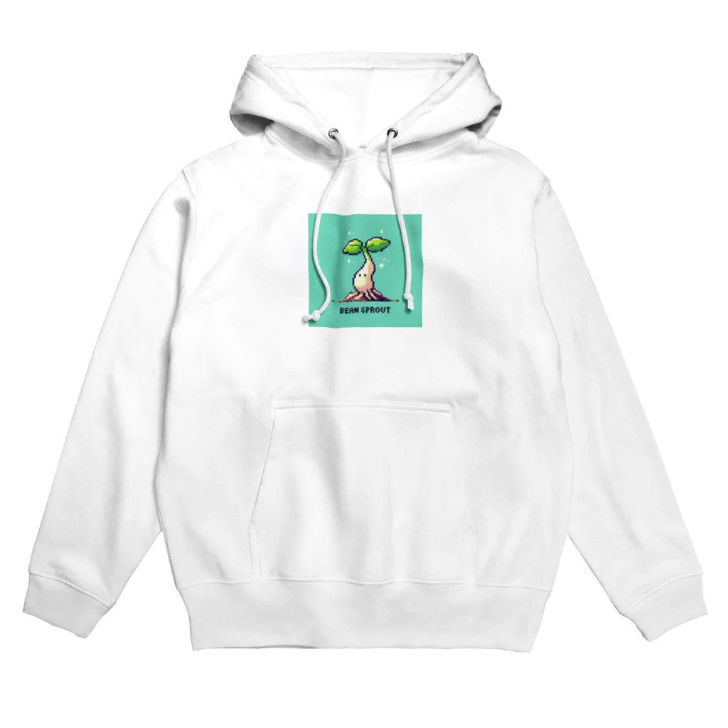 ドット絵調理器具のドット絵「もやし」 Hoodie