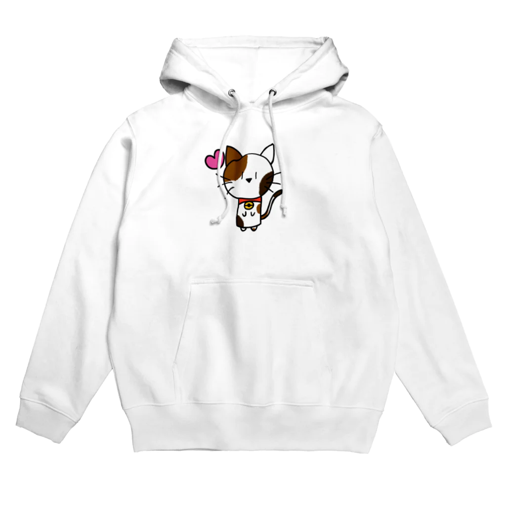 ねこ日和のねこ日和（ぶち猫） Hoodie