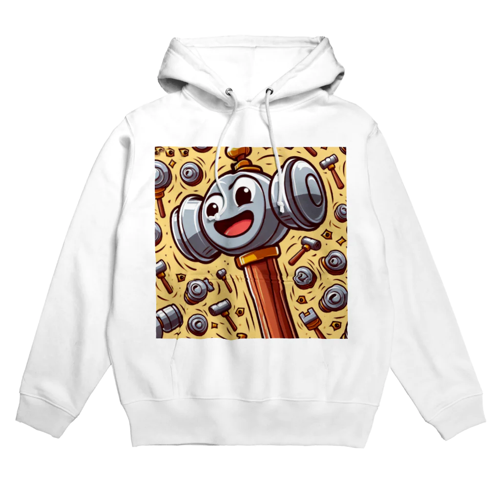 gorimakesの大工シリーズハンマーくん Hoodie