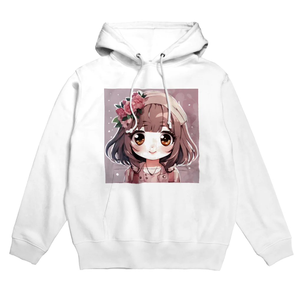 mikukiのかわいい女の子 Hoodie