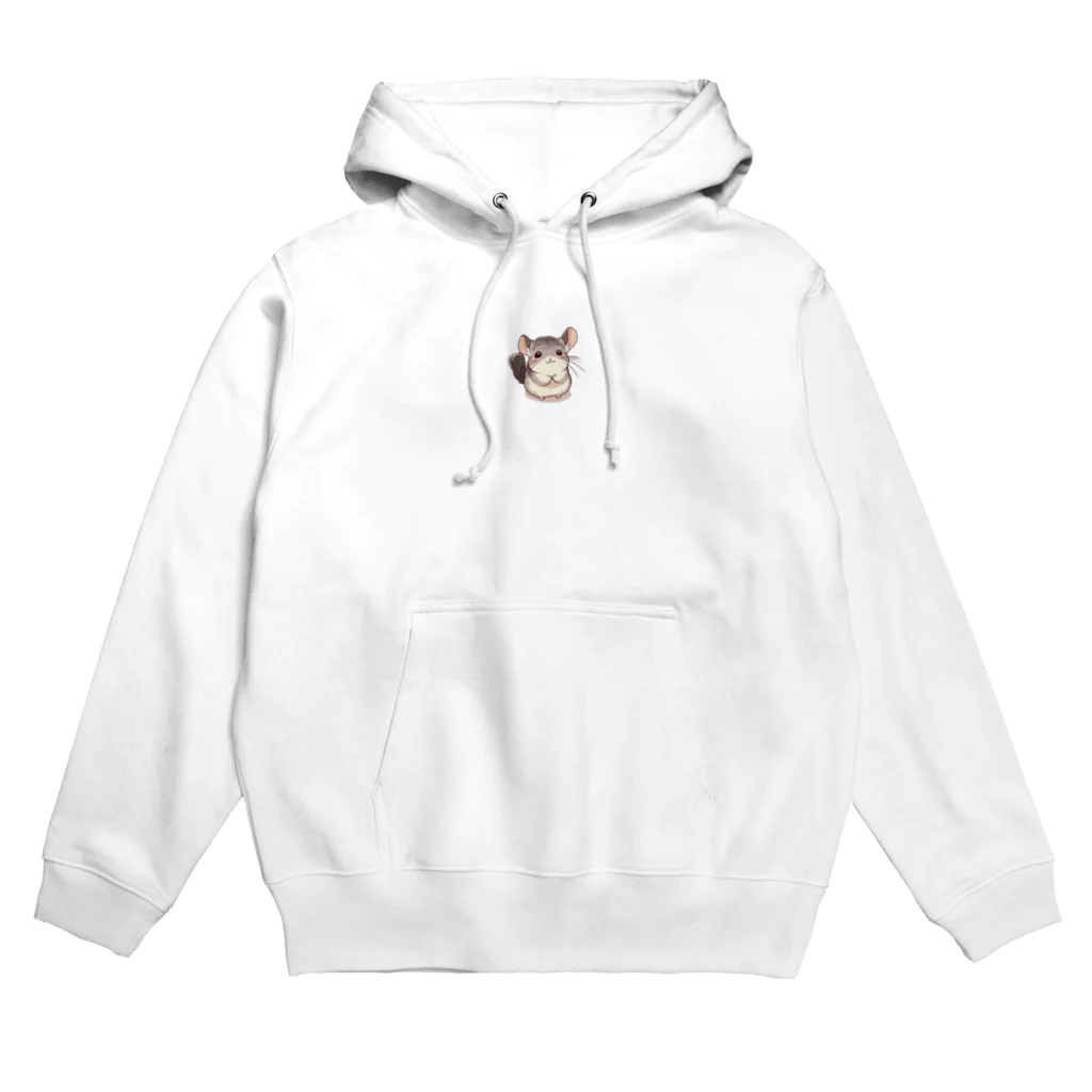 もふっとチンチラ🐭のおねだりチンチラ Hoodie