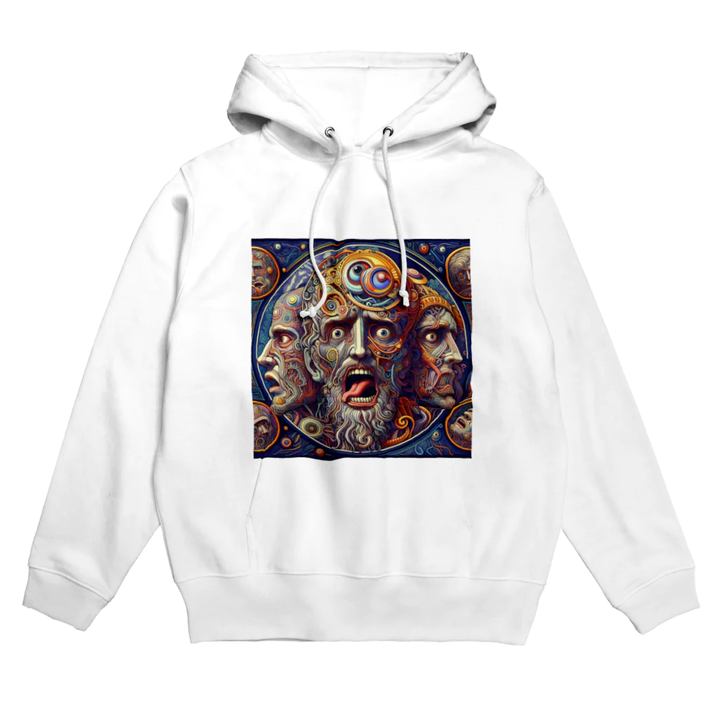 ちゃちゃぽやの21st Century Schizoid Man Hoodie