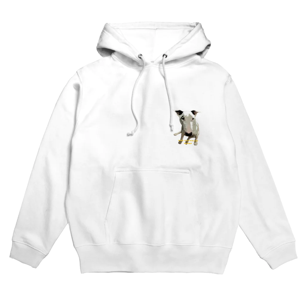 ブルテリアのラルフのone eyebrow RALF Hoodie