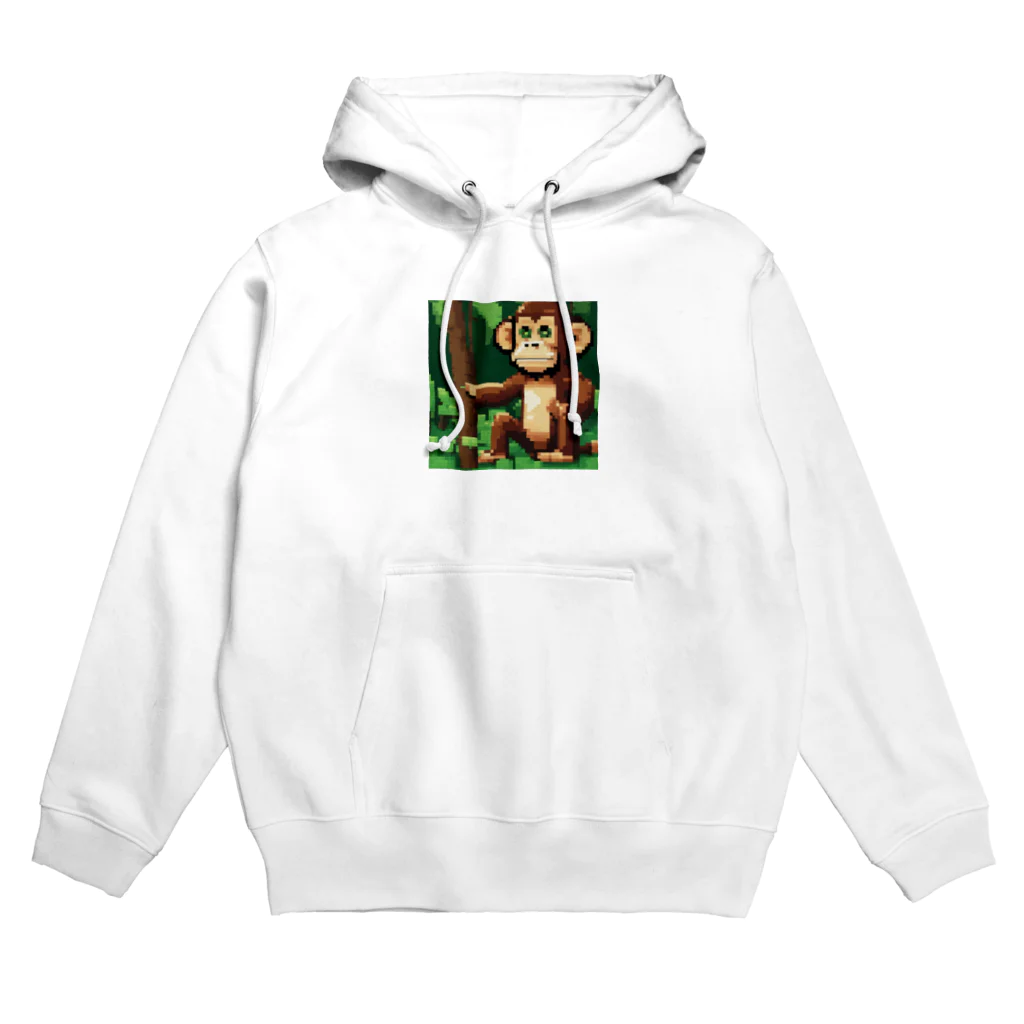 クリティカルクローの知らせるサルくん Hoodie