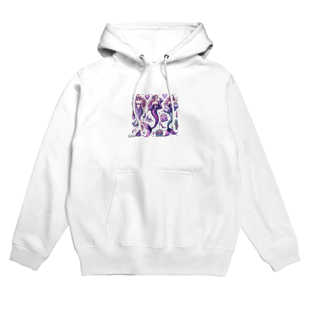 run-mermaidのセクシーマーメイド Hoodie