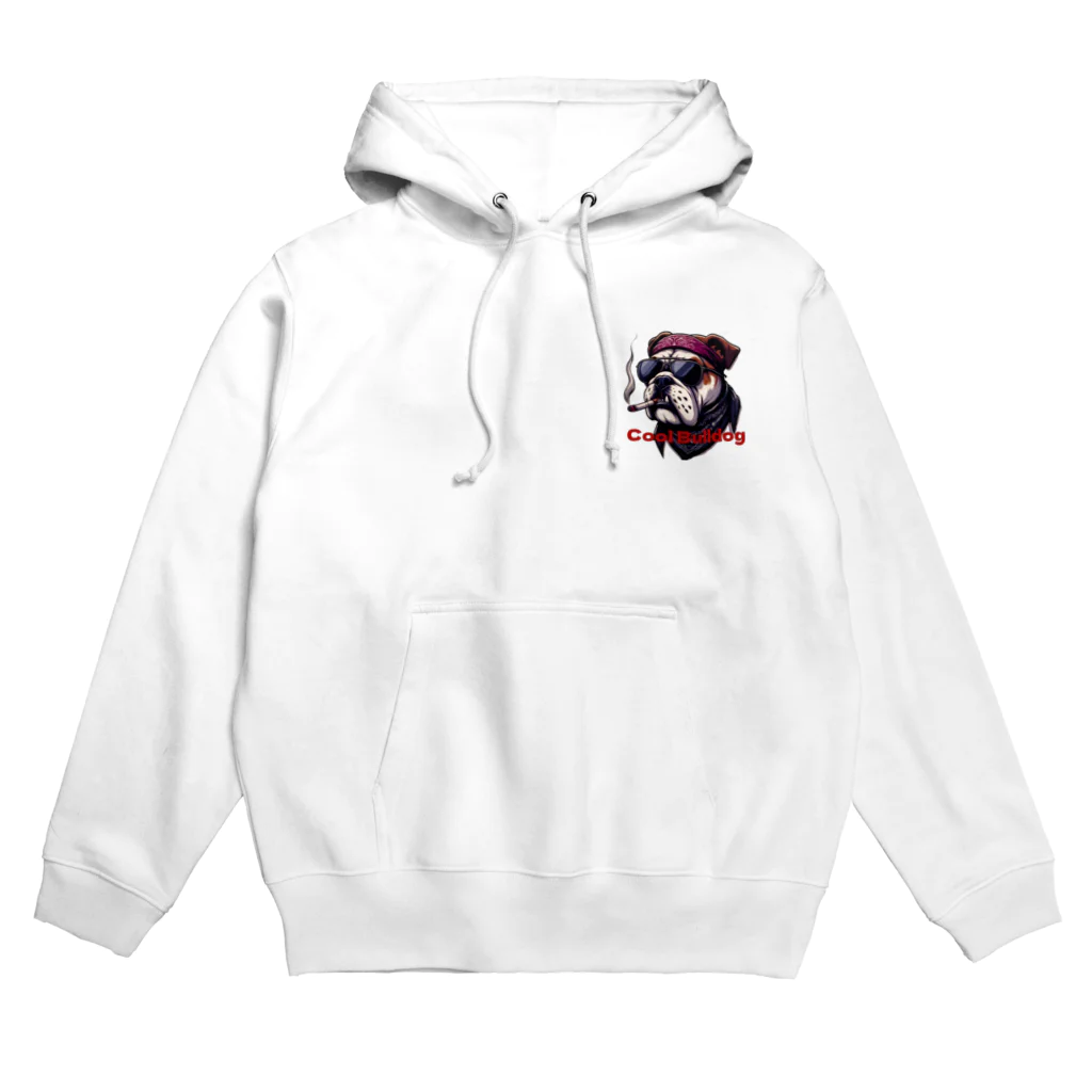 youteiのクールなブルドッグ Hoodie