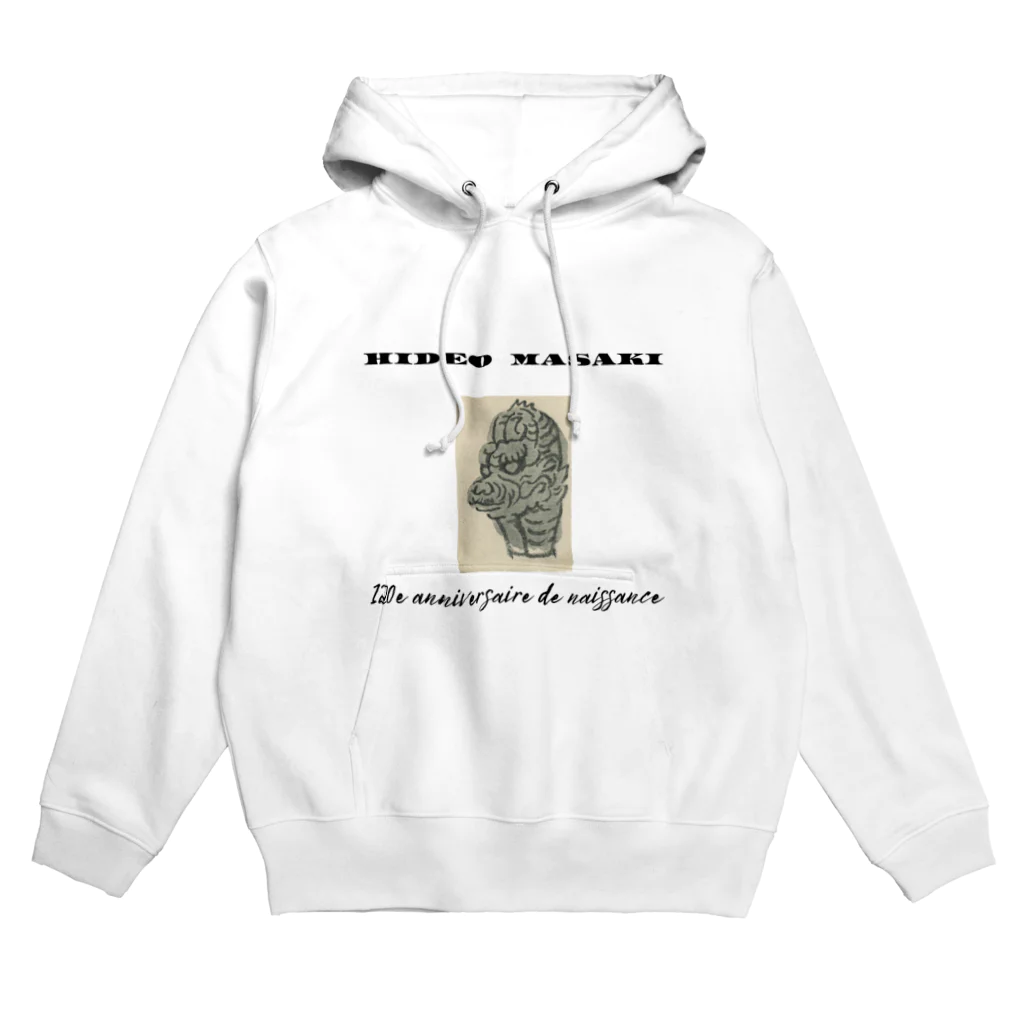 正木嘉兵衛商店のHIDEO MASAKI 生誕120年記念グッズ【開運龍】 Hoodie