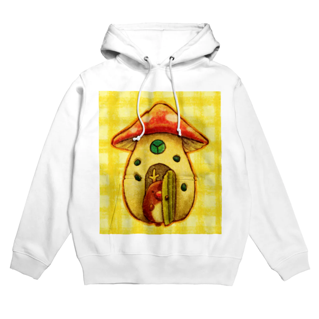 絵本好き主婦の癒し店のキノコのいえ Hoodie