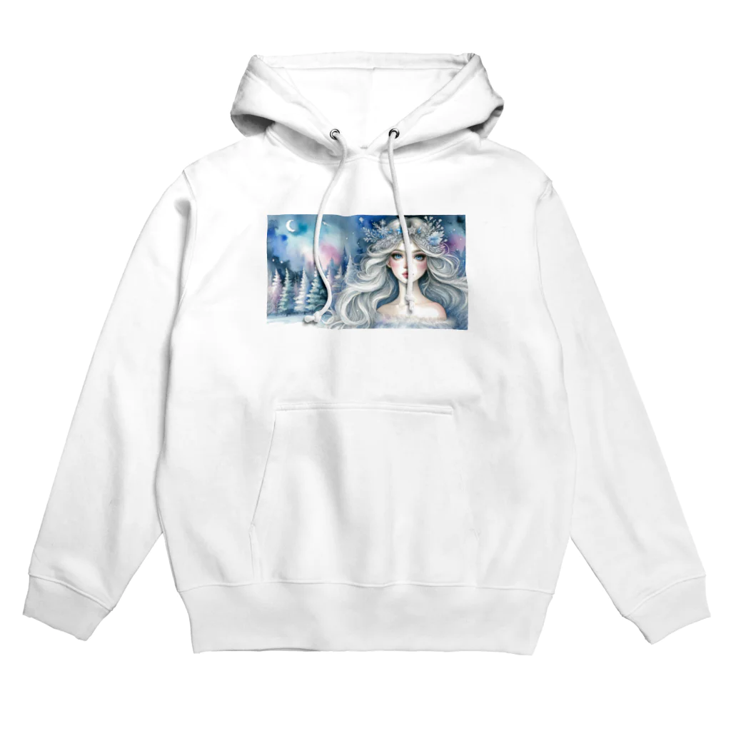 ZUCCOの氷の精霊と夜の森の秘密 Hoodie