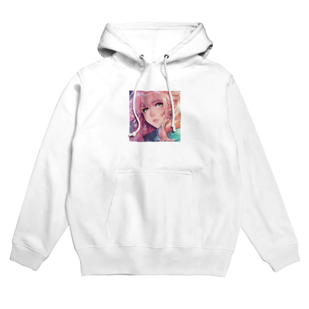 Kyon_IllustItemShopのアーティストのアンニュイ美人 Hoodie