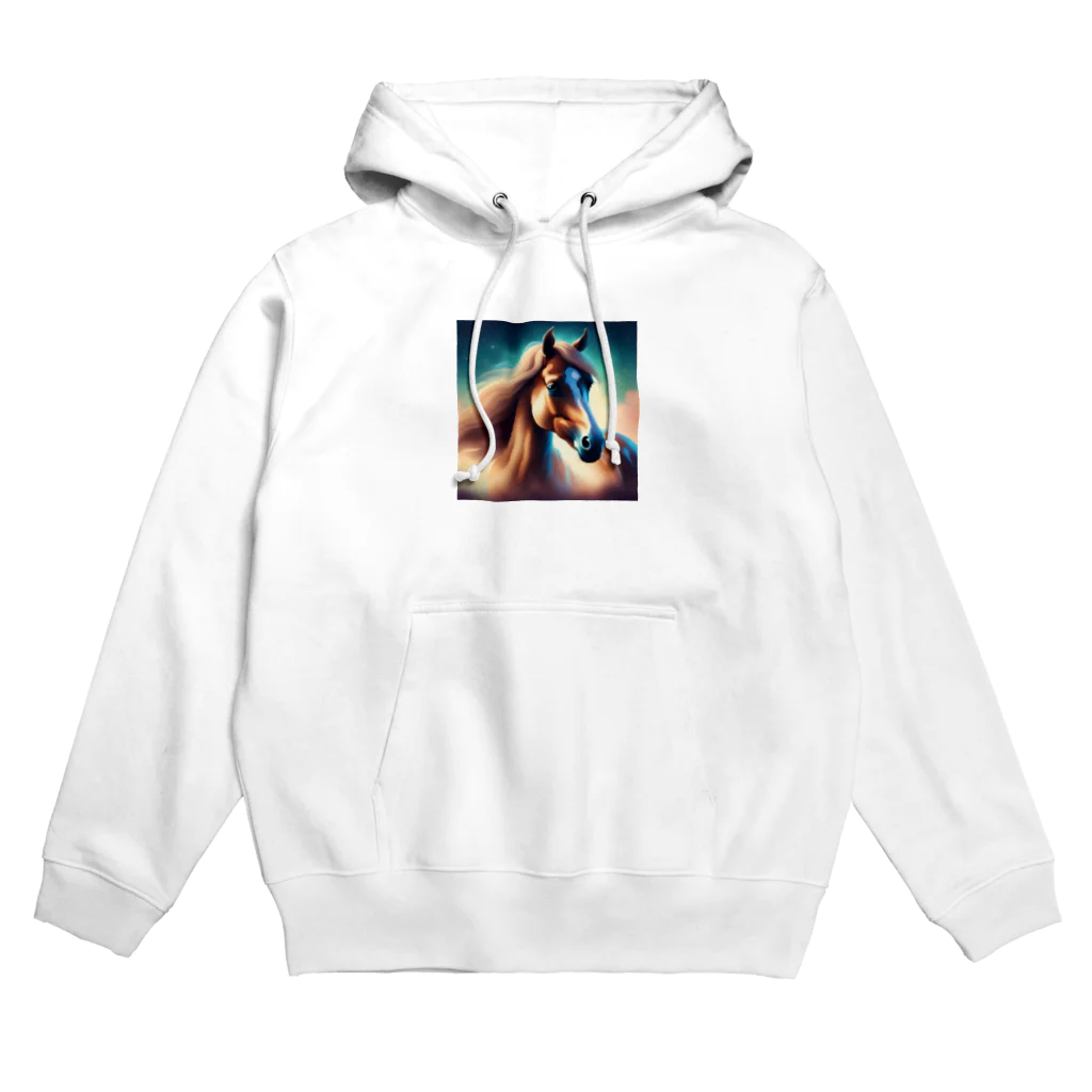 cute animal worldのお馬さんワールド Hoodie