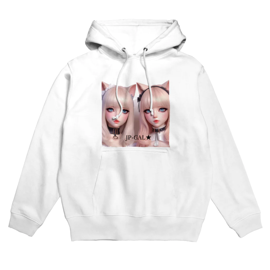 ca2432oebのJP-GAL-CAT03 Hoodie