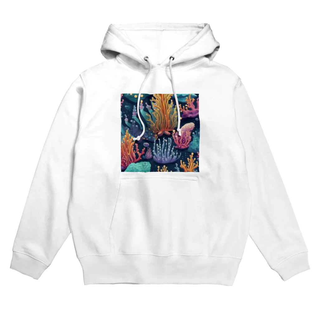 yuking0825の海を彩るコーラル Hoodie