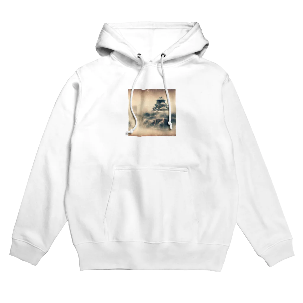 戦国時代マニアの遠い記憶を呼び起こす大阪城 Hoodie