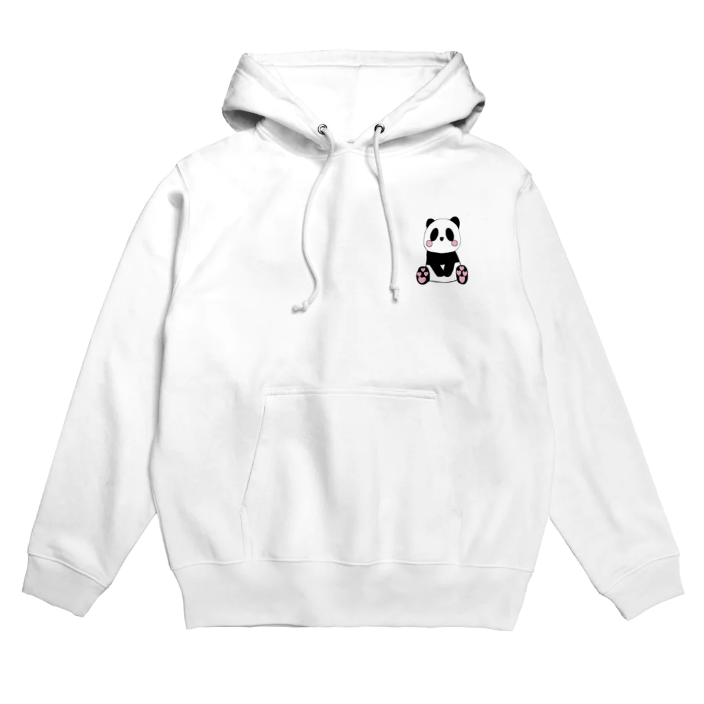 棚ぼたのハ～トパンダ Hoodie