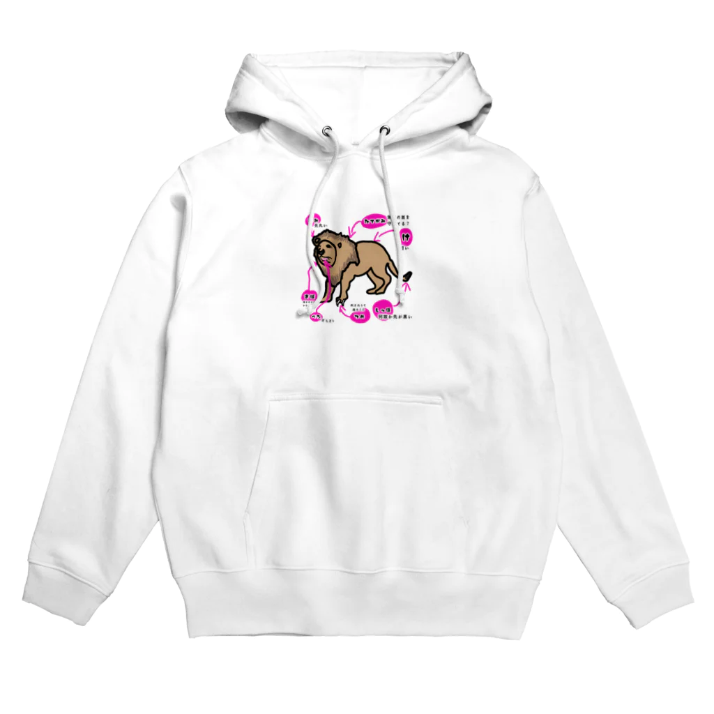 ko-jのライオン Hoodie