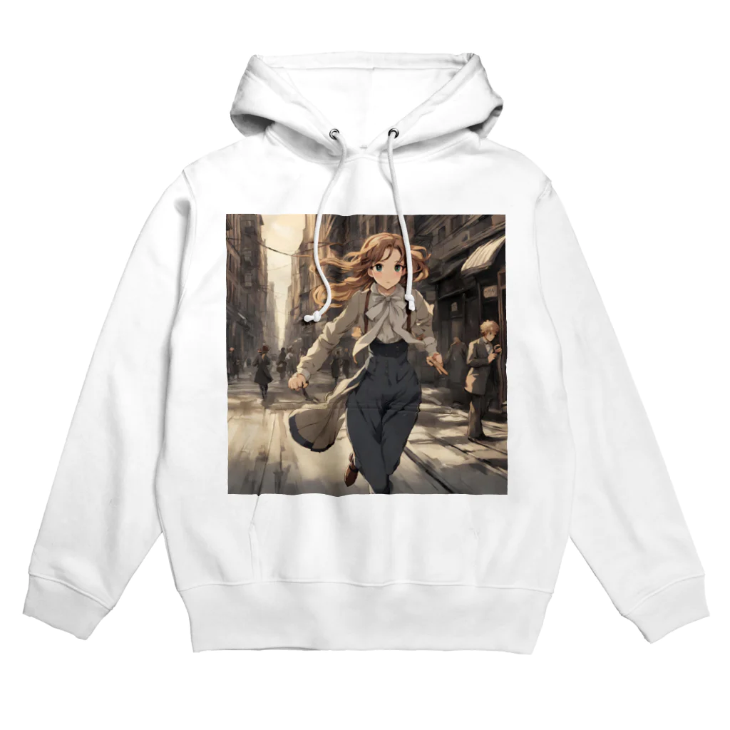 プリンゴブリンの19世紀ニューヨーク子さん Hoodie