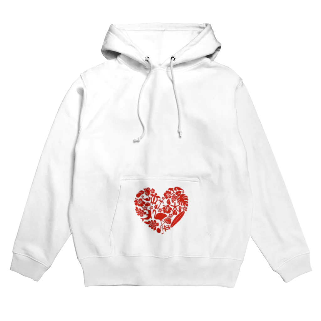 Angel  SmileのHawaiian Heart Hoodie