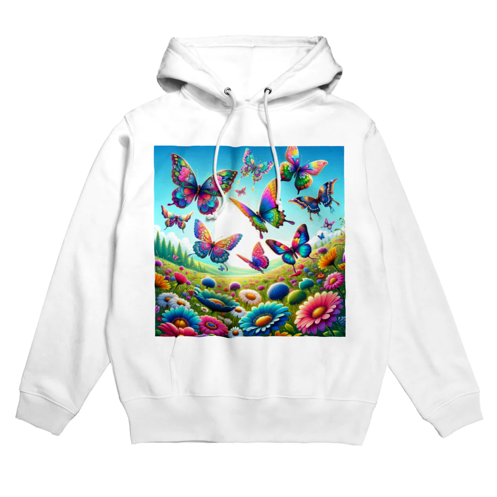 すずらん24の幸運のお花畑 Hoodie