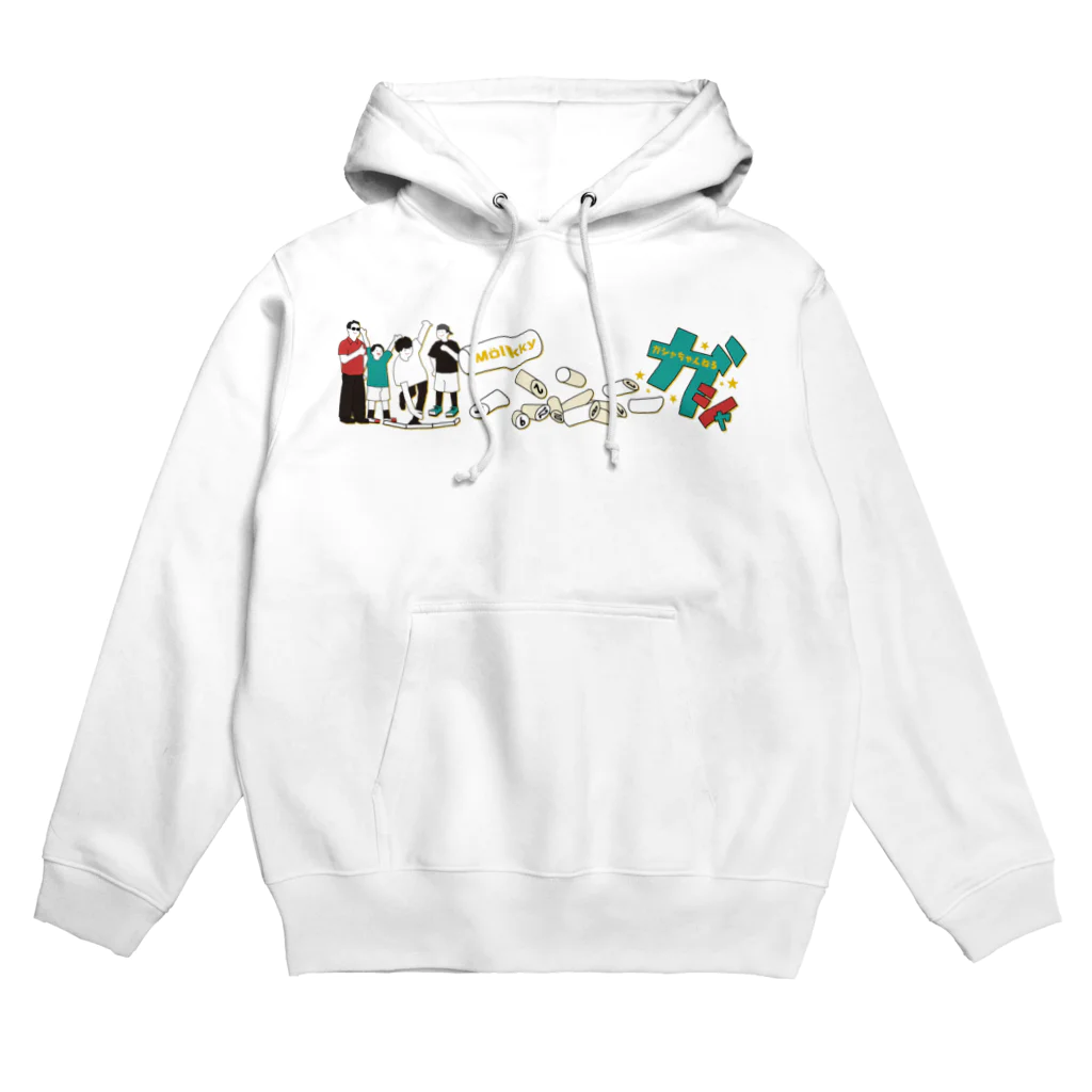 Gasya_Molkkyのガシャちゃんねるバナータイプ Hoodie