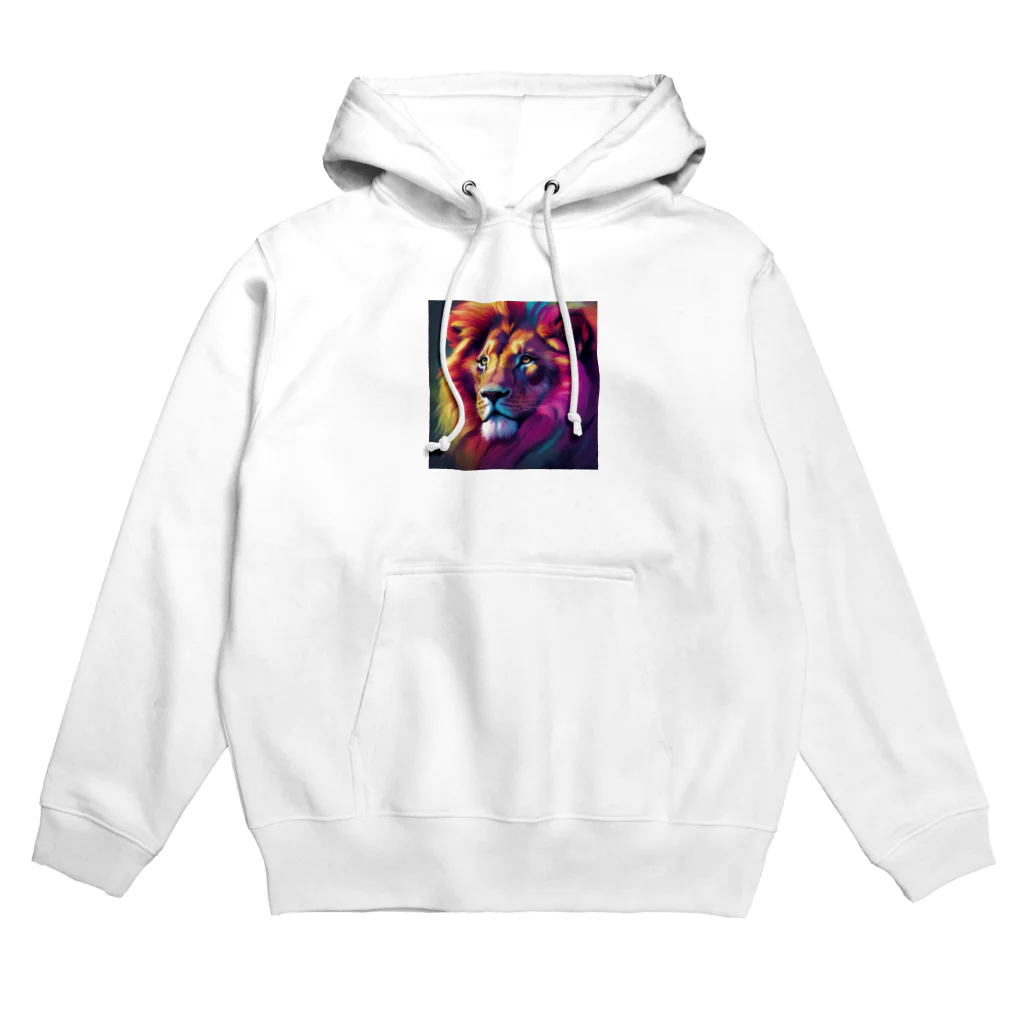 RC-yamaishiの虹色のライオン Hoodie