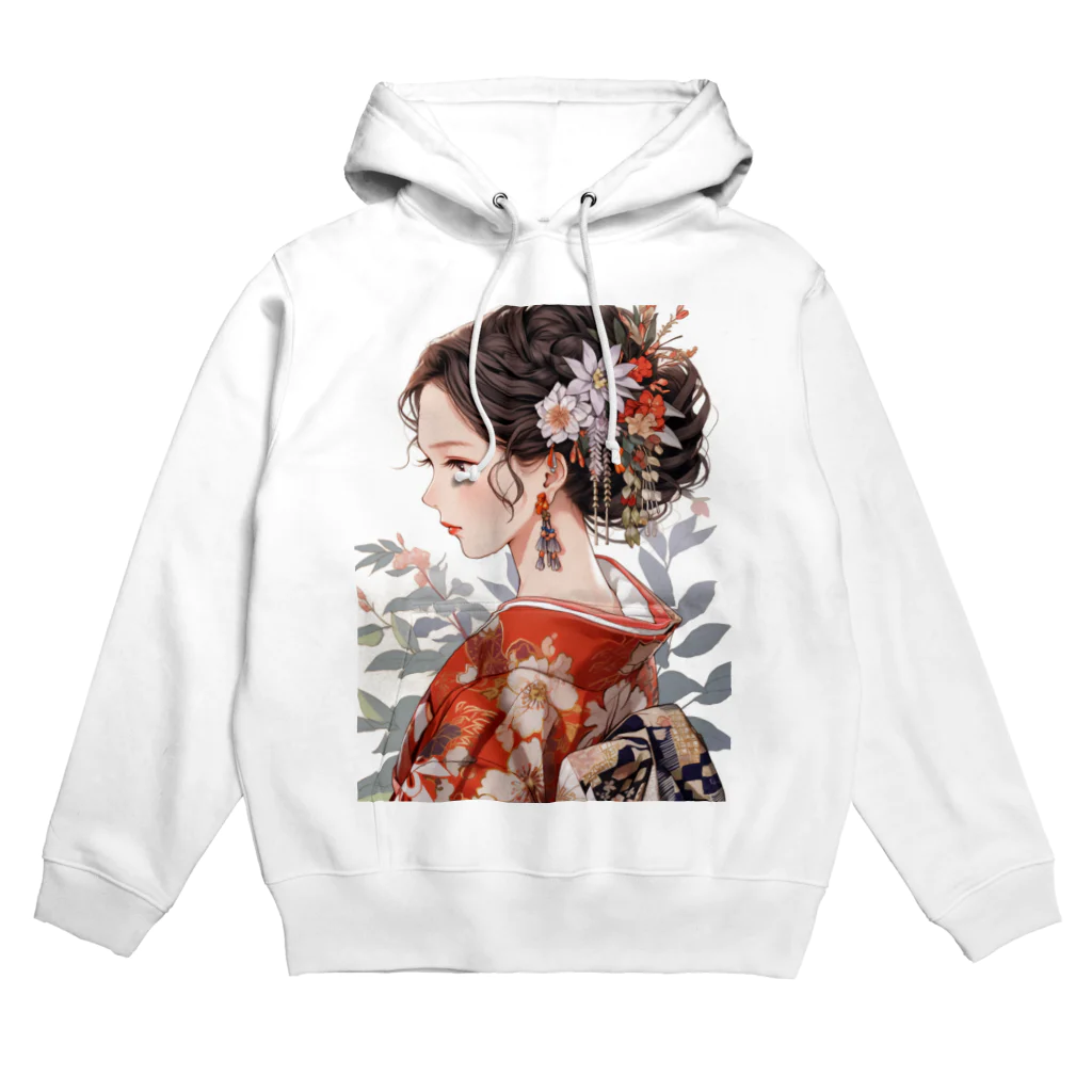 AQUAMETAVERSEの和服姿の女性　sanae 2074 Hoodie