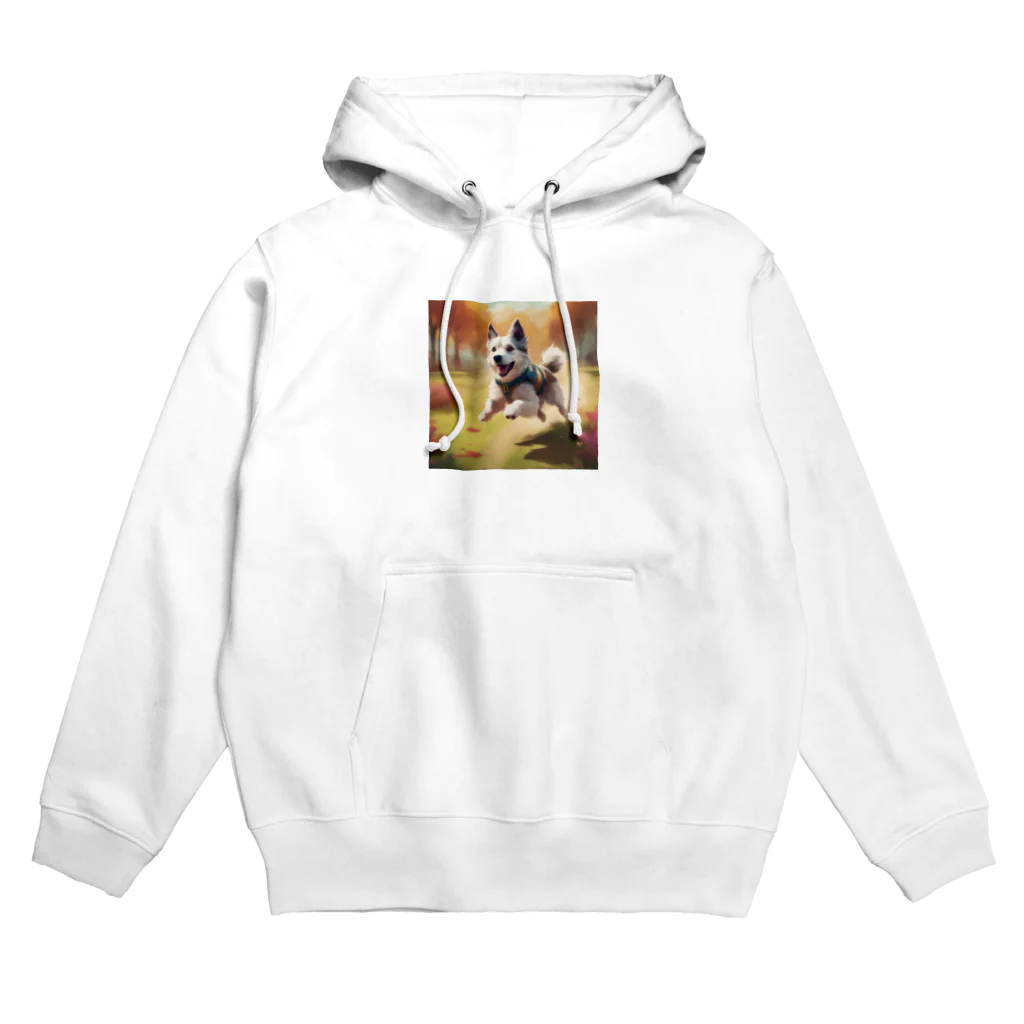 me-tooの「元気いっぱい！走りたくなるワンちゃん」 Hoodie