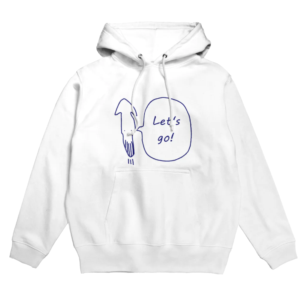 風野ひつじのレッツゴーイカ Hoodie