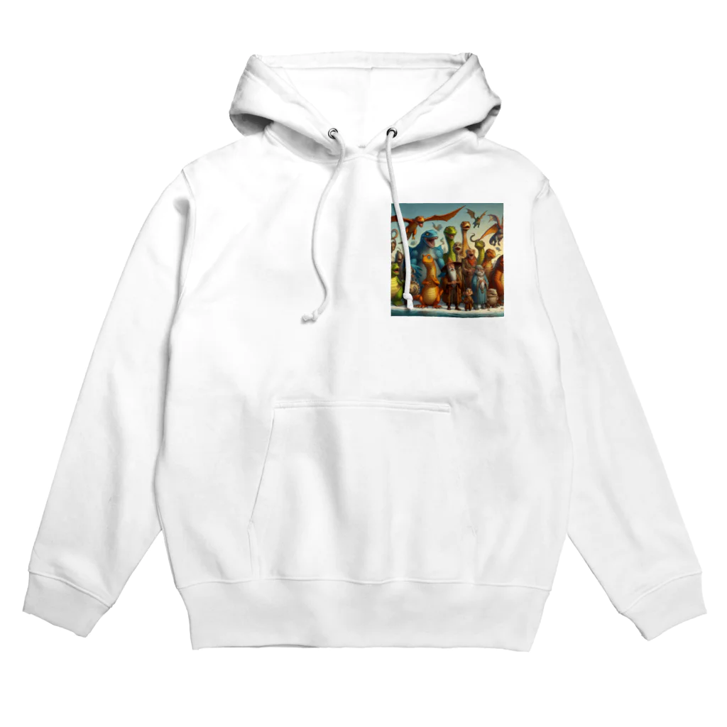 pyun-pyunmaruのハイ　チーズ Hoodie