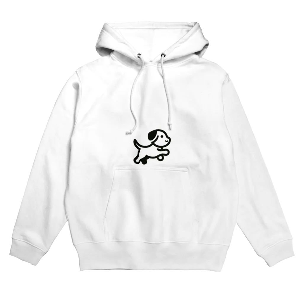 LISPのクール黒ワンちゃん Hoodie