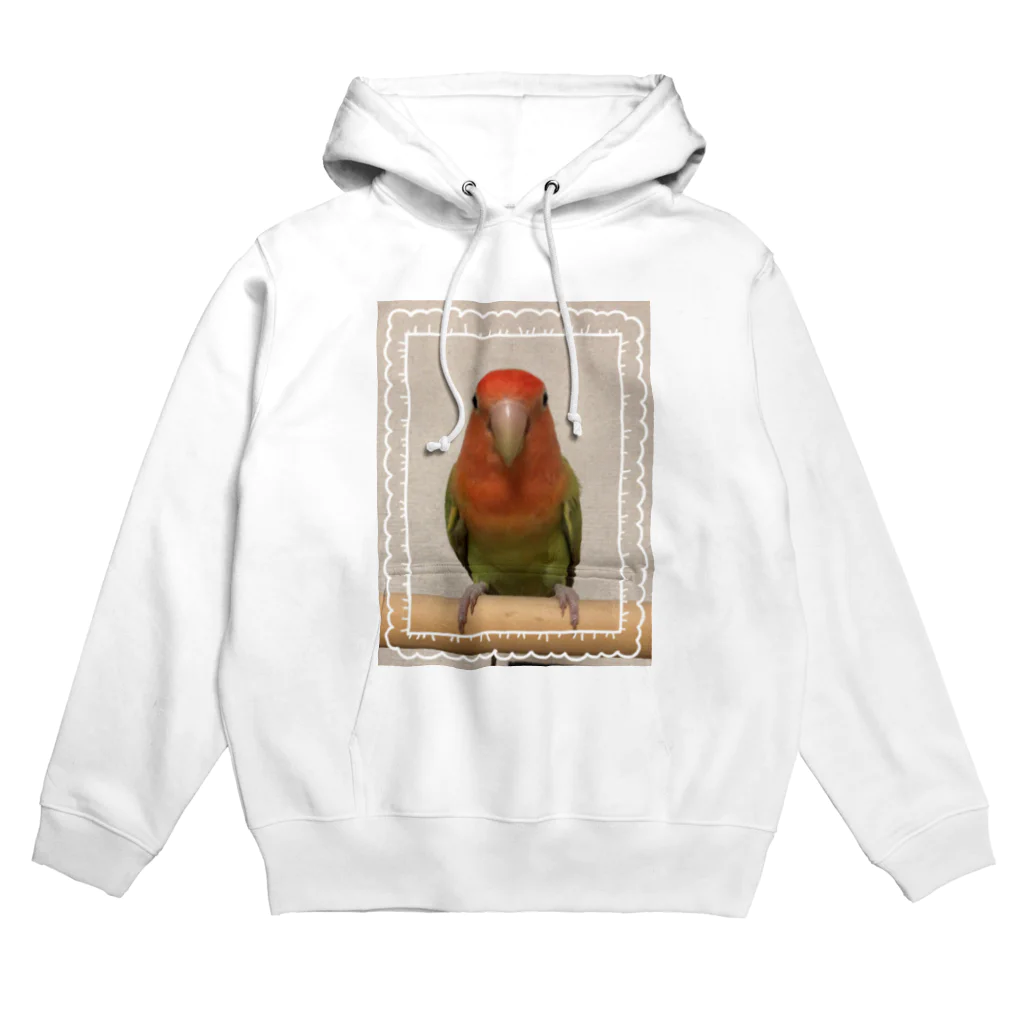 bird-kouのコザクラインコ Hoodie