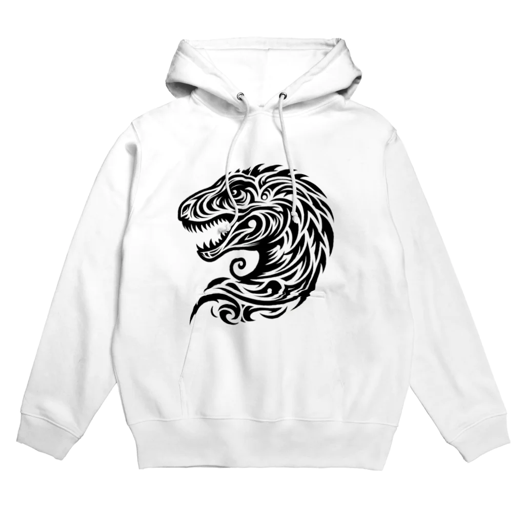 TRXのティラノサウルスのトライバル Hoodie