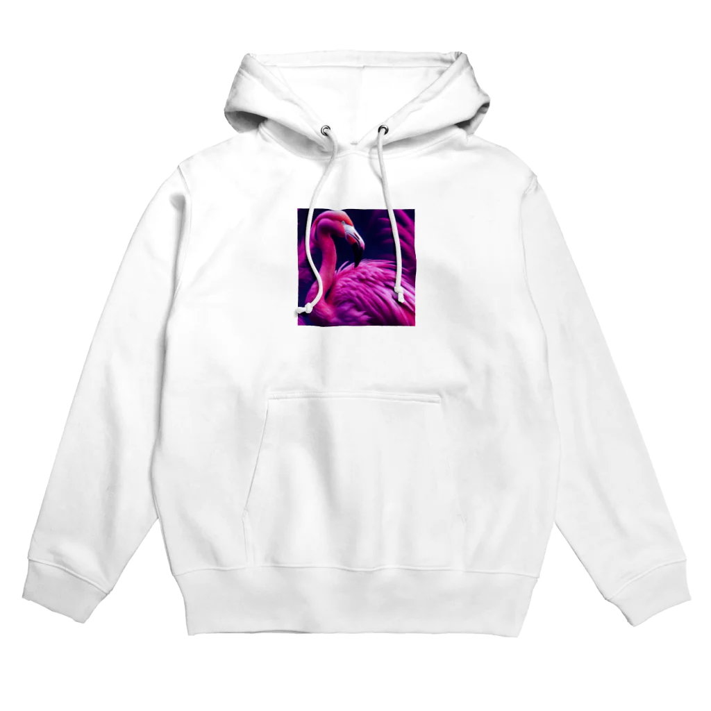 Kokoro-nagomu-Nagomiのフラミンゴ16 Hoodie