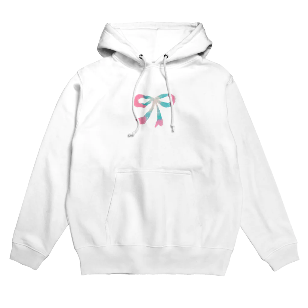 らくがきクレヨンのらくがきリボン Hoodie