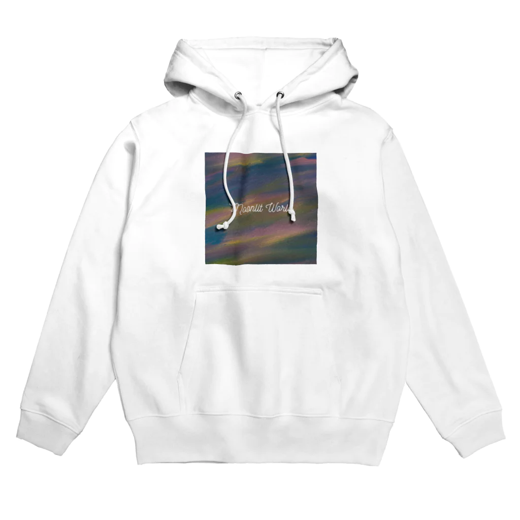 納豆ごはんのMoonlit World Hoodie