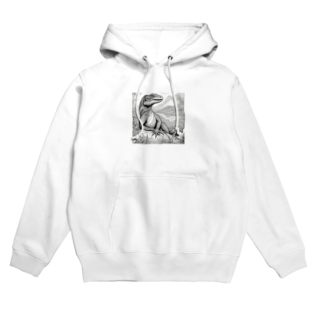 marrikat189のくつろぐトカゲ Hoodie