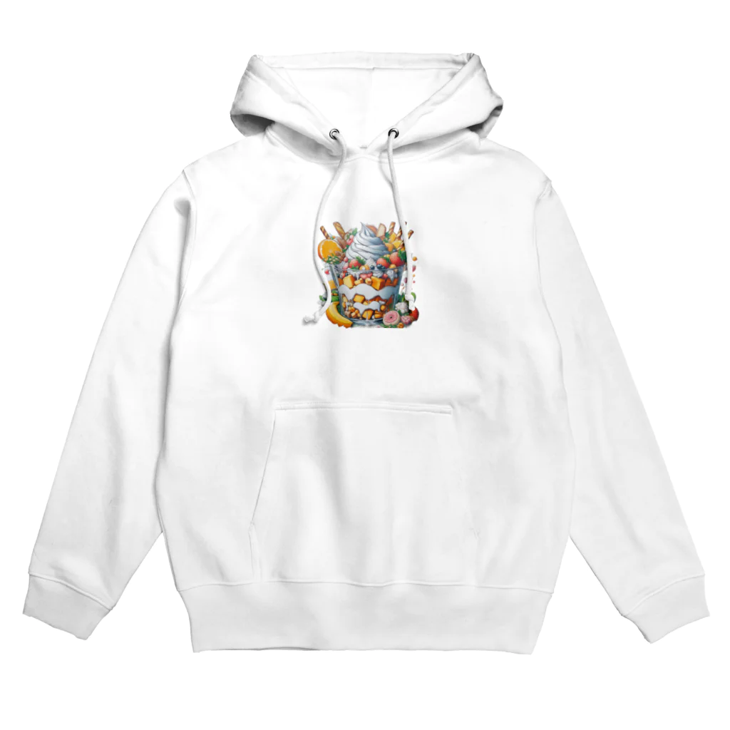 こんばにやのデカパフェ Hoodie