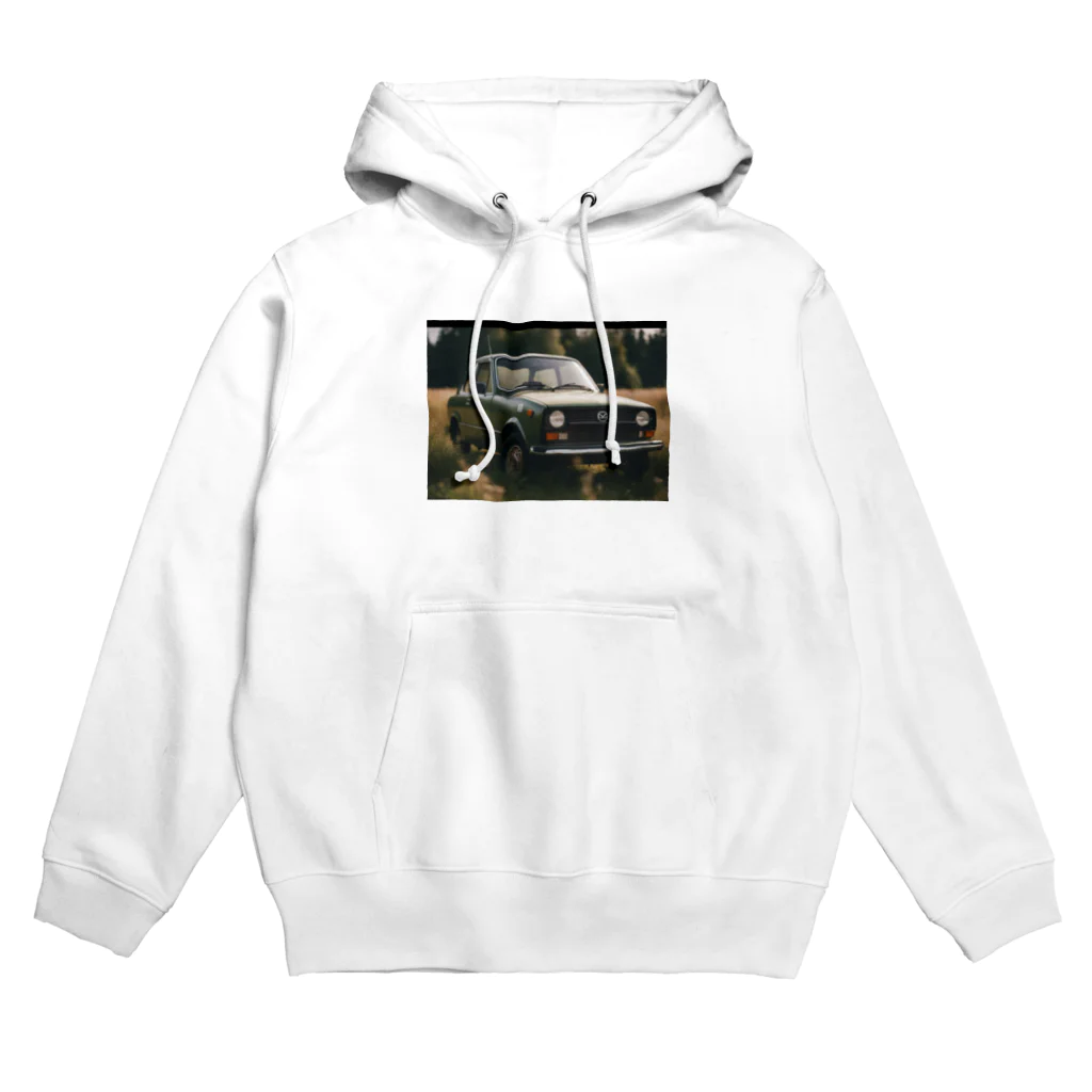 廃車輪業の小型車 Hoodie