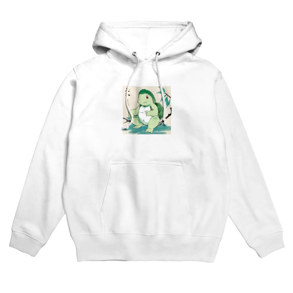 bigbamboofamilyの河童！？ Hoodie