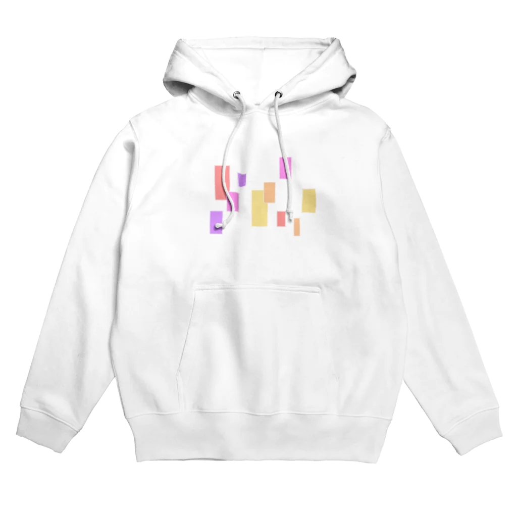 ninhamuのしかくがいっぱい Hoodie